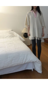 POT fringe half knit (2C)