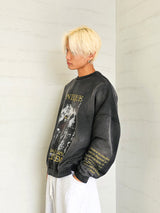 VENTIQUE ウォッシングナイトメアスウェットシャツ 1color