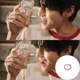 [CCNMADE][BTS V] GOOKHWA Silver Ring (Red)
