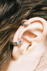 Vintage bead earcuff petite