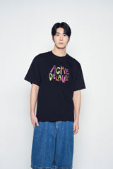 25SS POINT LOGO POCKET DENIM SHORT PANTS BLUE
