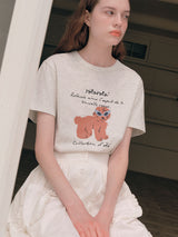 ROLA サングラスパピースタンダードフィットTシャツ メランジグレー