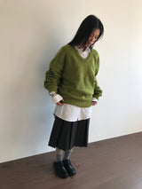 PREP Vネックニット（8color)