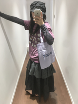 YWD ストライプエコバッグ (3color)