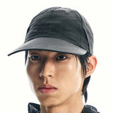 slow walkers club nylon long bill cap black