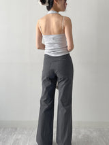 Striped Halterneck Sleeveless