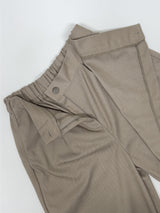 Wrap Banding Wide Slacks