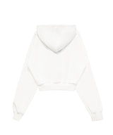 CONTRAST PATCH ZIP-UP IVORY