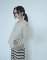 soda button zip-up