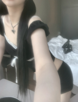 ハッケンリボンレーストップ (black)