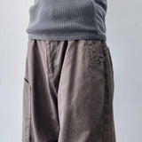 レトロ ウォッシュド シルエット カーゴパンツ