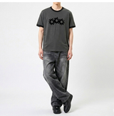 エッセンシャルスタンダード半袖リンガーTシャツ 3GEAR チャコール