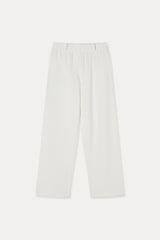 Wide string Sweat Pants_Ivory