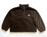 FLUFF FLEECE PULLOVER [BROWN]