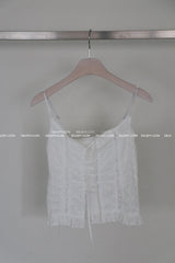 corset lace bustier blouse
