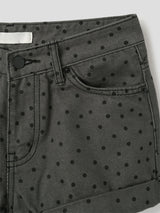 NONFADE DOT DENIM SHORTS (2C)