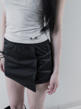 26SS★ [mnem] Corset Detail Mini Skort