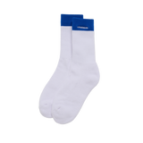 25SS COLOR POINT LETTERING SPORTS SOCKS BLUE