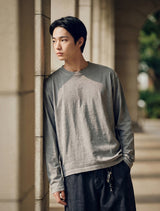 26SS★ ボーイ クロップ ピグメント ロングスリーブ Tシャツ