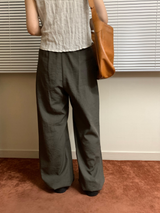Linen Pintuck pants