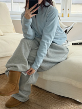[Brushed Fleece] Overfit Sweat Pants (7colors)