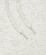Women’s Oversized Clover Heart Raglan Hooded Zip-Up Oatmeal