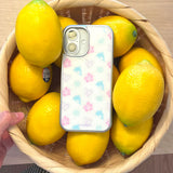 [MADE] [Glossy Glass Silver Bumper Case] Sea Breeze Pattern - Color