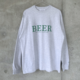 OneDropビールロゴロングtシャツ