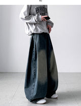 Glaze Pintuck Balloon Denim