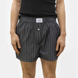 UNISEX ラベルトランクショーツ_CAHRCOAL