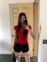 BEST Red Like Short Sleeve Tee