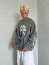 VENTIQUE ピグメントグラマースウェットシャツ2カラー