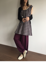 Nerong check midi dress (2color)