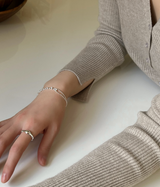 Bumpy ring (silver) *1PCS