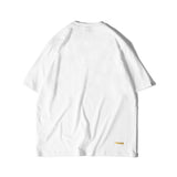 DAKYAM ハンドメイドコーヒーポロプリンティングTシャツ