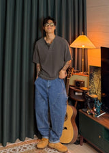 [ VIR Style Original ] Carpenter Loop Denim Pants 2COLOR