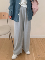 NTリブワイドバンディングパンツ (4color)