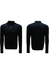 Deconstructed Turtleneck Base Tee