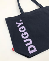 YWD TWILL ECO BAG-NAVY