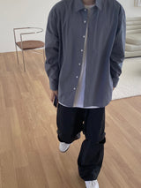 Bio washing cotton basic shirt 3C