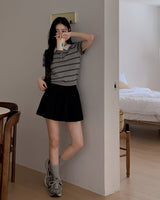 Yon Collar Stripe Knitwear