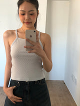 【即日発送】エッセンシャルドットノースリーブ