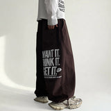 Wot Back Printed Banding Nylon Balloon Fit Wide Pants