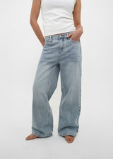 [B-DENIM] LOW VINTAGE STRAIGHT JEANS 052