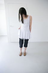 メッシュレイヤード スリーブレスワンピース(2colors)