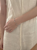 Seasalt Chocolate Beads Initials Bracelet