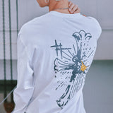 ネオゴシッククロスロングスリーブTシャツ