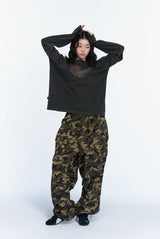 26FW★エンドレス レイヤード ピグメント ロングスリーブ
