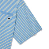 ユニモノチェリーストライプTシャツ [SKY]