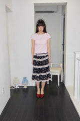 キリスカルカンカンミニシフォンドレス (BLACK)